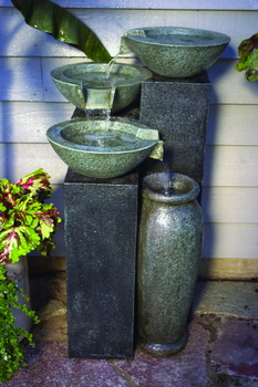 Three Tier Bowls with Urn Fountain (New for 2008!)