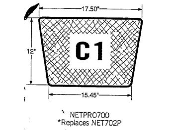 PondSweep Debris Net NETPRO700 - (NEW LOWER PRICE for 2009!)
