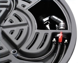 Triton 3-Way Diverter by Atlantic Water Gardens | Tee/Y Connectors