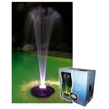 Floating Spray Fountain w/ LED Lights by Alpine | Anjon, Pond Boss, OASE & Other Brands