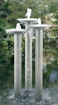 The Thames Stainless Steel Water Feature by Stowasis | Fountains/Accents