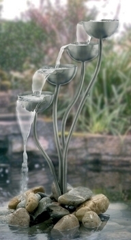 The Mersey Stainless Steel Water Feature by Stowasis | New for 2011