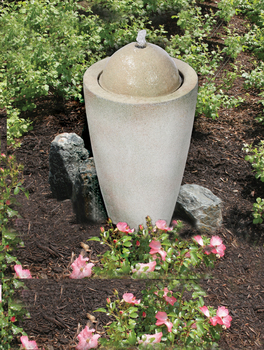 Aquascape Pond  |  Granite Transition Garden Fountain