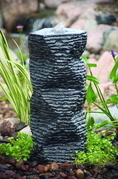 Srone Fountain - Rough Twisted Column 