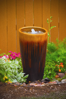 Ceramic Angled Top Urn by Aquascape | Aquascape