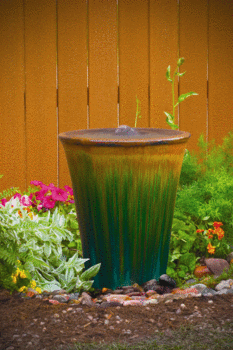 Ceramic V-Shaped Urn by Aquascape | ARCHIVE
