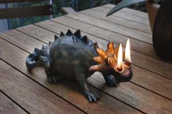 Oil Lamp -  Carlin the Dragon 