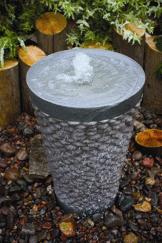 Aquascape Designs | Round Pebble Fountain
