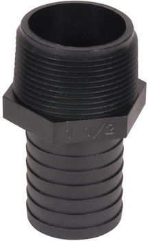 Barbed Male Hose Adapter  - Male x Barb | Plumbing