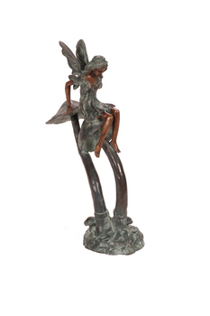 Brass Mushroom Fairy Statuary | Aquascape