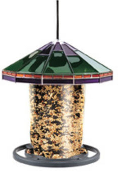 Victorian Tiffany Style Bird Feeder | Feeders