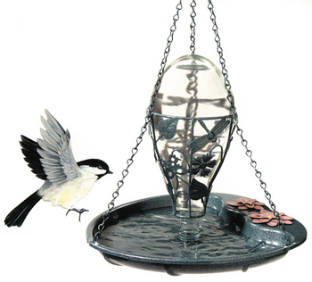 Lily Pad Birdbath with Reservoir | ARCHIVE