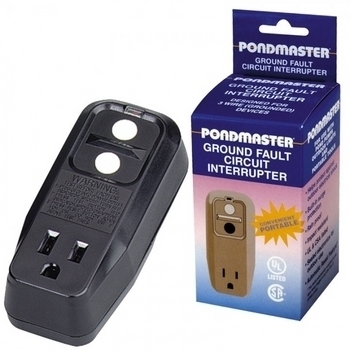 Plug-In Ground Fault Circuit Interrupter (GFCI) by PondMaster | Light Accessories