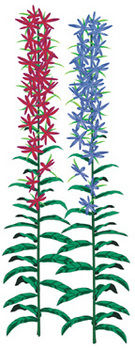 Imitation Cardinal Flower - Red | Imitation Plants