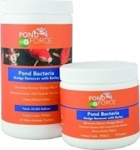 Pond Bacteria Sludge Remover w/ Barley by Pond Force | Barley Straw 