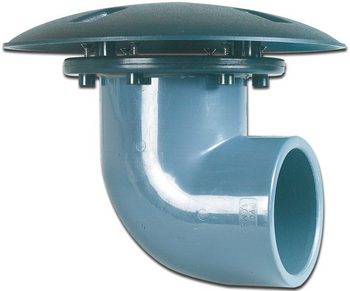 Bottom Drain with 90-Degree Coupling | United Aquatics