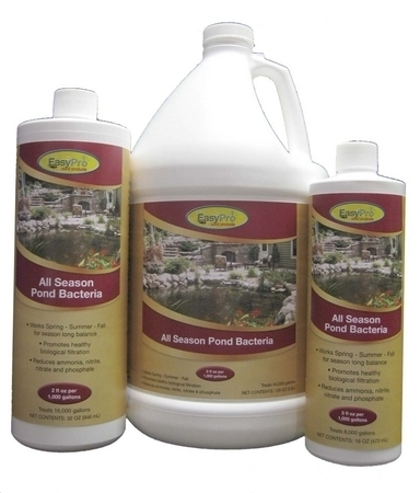 All Season Liquid Pond Bacteria by EasyPro | Seasonal Treatments