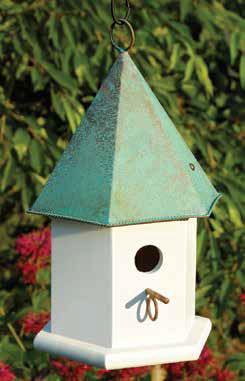 Copper Songbird Birdhouse by Heartwood | Bird Houses