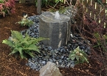 Klamath Basin Single Bubbler Package by LiquidArt | Faux Rock Bubblers