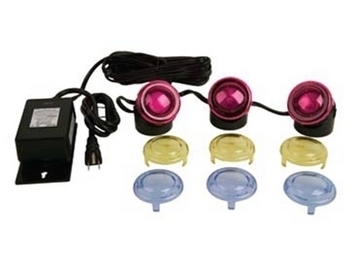  Pond Lighting | Triple Light Set 