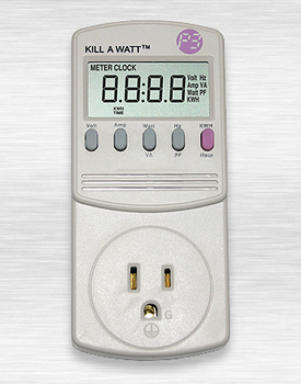 Kill-A-Watt Electric Amp/Watt Meter | ARCHIVE