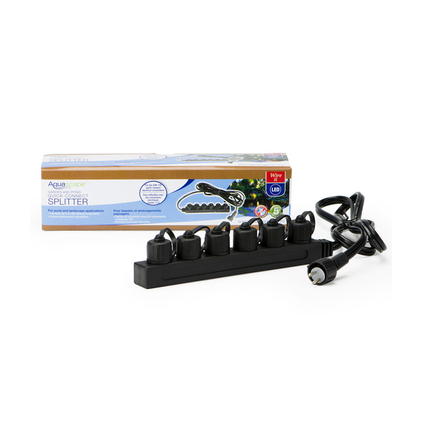 6-Way Splitter for 12 Volt Lighting | Aquascape