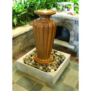 Patio Basin - Natural Limestone | AquaBasin