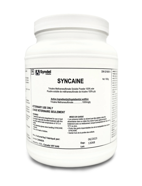 Syncaine (FormerlyTricaine-S and MS 222) | Disease Treatment