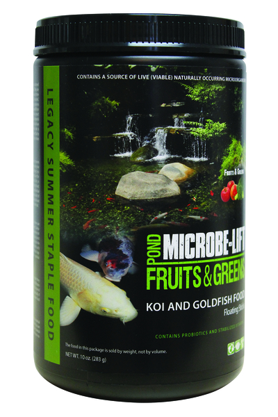 Fish Food, Microbe-Lift Fruits & Greens, Pond Supplies 