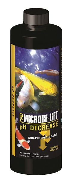 pH Decrease by Microbe-Lift | Chemical Water Treatments