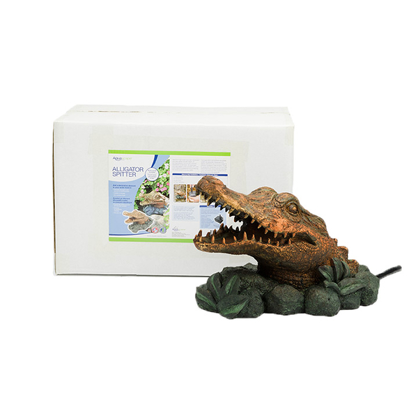 Poly-Resin Alligator Spitter by Aquascape | Spitters