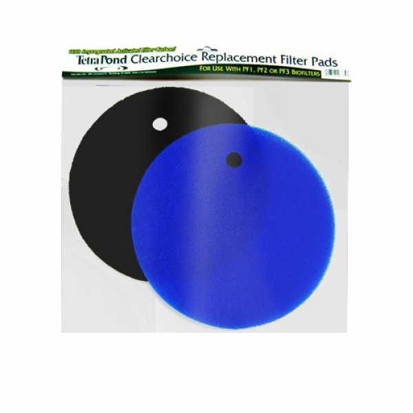 TetraPond ClearChoice Biofilters - Replacement Media Pad Set | External Filters