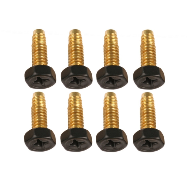 Aquascape #30078 Mat Brass Screw Set 1/4 Inch20 x 3/4 Inch  (8 pack) - 30078 | BioFalls1000 Filter