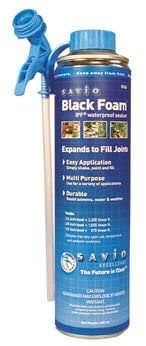 Black Foam Applicator Cleaner | Savio Black Foam