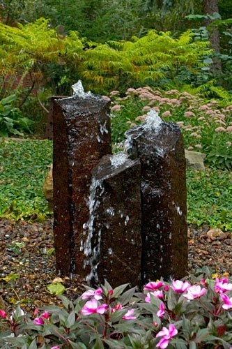 Mongolian Basalt Columns Set of 3 Fountain Kit by Aquascape | Basalt/Stone Fountains