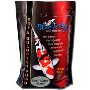 50lb Cool Water/ Wheat Pellets | Blue Ridge Hatchery