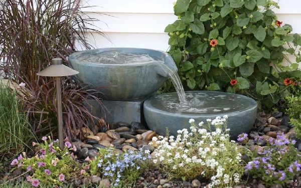 Spillway Bowl & Basin Fountain Kit | Fountains