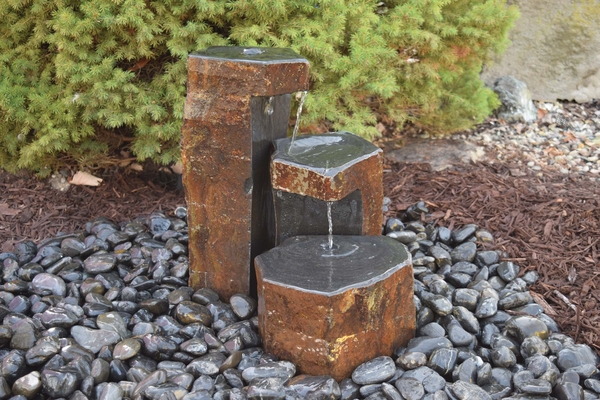 Keyed Spillway by Easy Pro | Basalt Fountains