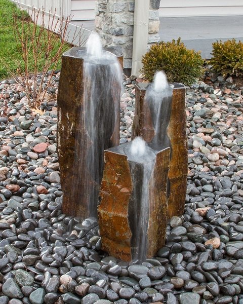 Polished Basalt Fountain Kit by Blue Thumb | Basalt/Stone Fountains