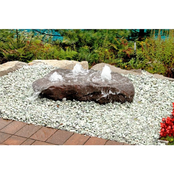 Manistique Falls Fountain Kit - GFRC Faux Rock | Bubbling Rock Fountains