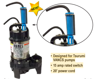 Tsurumi Low Water Shut-Off | Pump Accessories