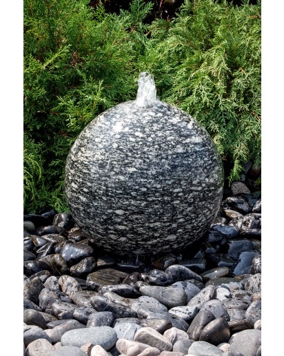 Speckled Granite Sphere Kits | Stone Fountains
