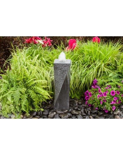 Polished Twist Tower Kit | Stone Fountains