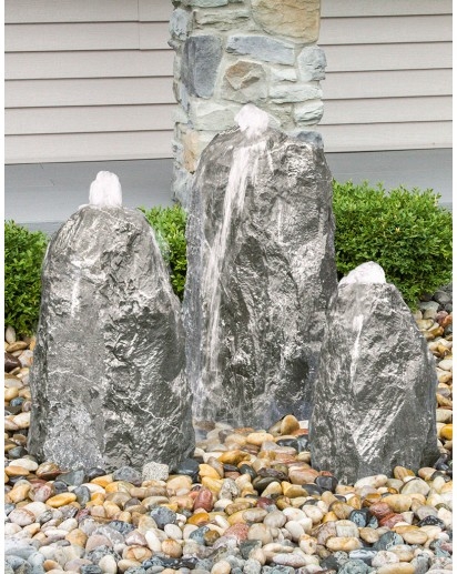 Matterhorn Fountain Kits - 3 Sizes | Bubbling Rock Fountains