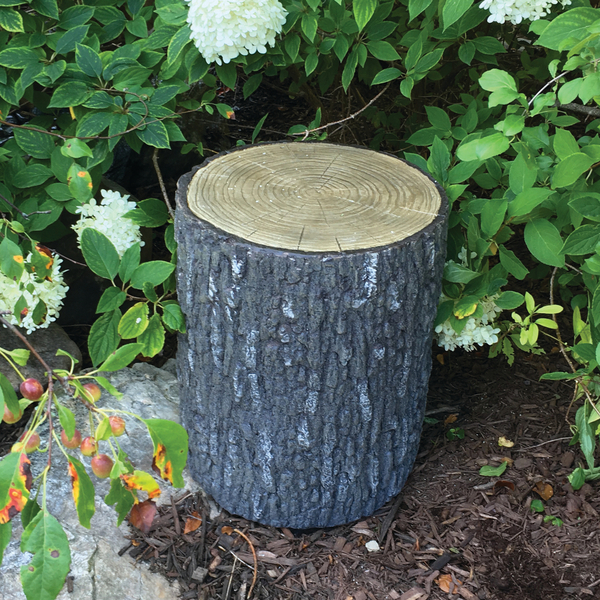 Faux Oak Stump Cover | Fake Rock Covers