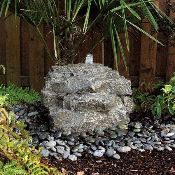 Mini Mountain Spring Fountain | GFRC Faux Rock Fountains