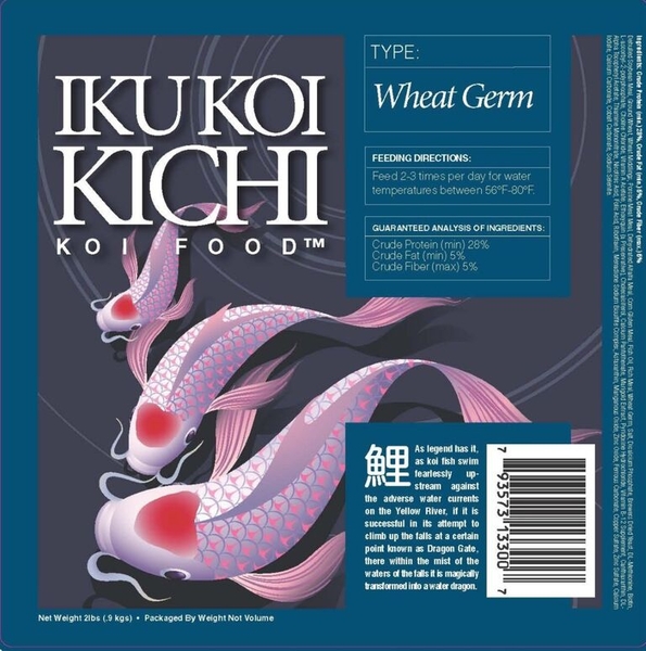 Koi Kichi Wheat Germ Fish Food | Iku Koi Kichi