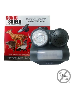 Sonic Shield For Homes - Dog Sound | Bird-B-Gone