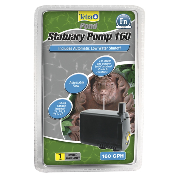 Tetra Statuary Pump - 160 GPH | Tetra Pond