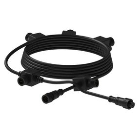 25 ft- 5 Outlet Extension Cable for Color Changing Lights | Aquascape Color Changing Lights